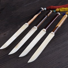 廠家批發氂牛骨宣紙裁紙刀 八款可選文房四寶文房用品書法國畫用