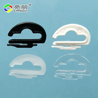 透明云朵挂勾塑料挂钩全飞机孔纸盒包装辅料水晶黑色礼品盒