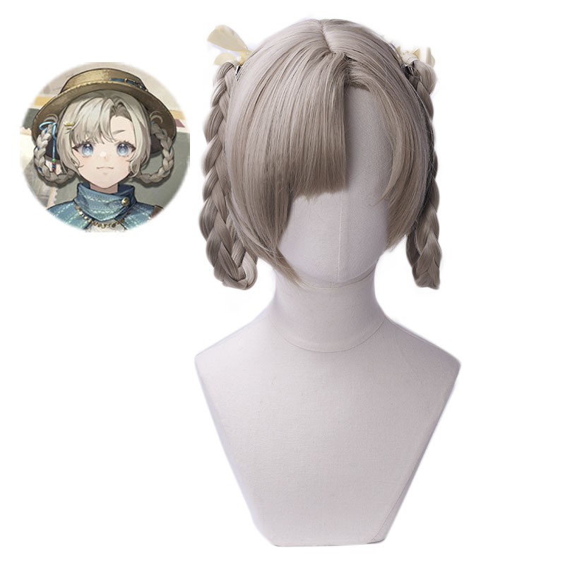 Wawu Return to the Future: 1999 Matilda Genius Holiday Light Brown Style Twist Braid cos Wig