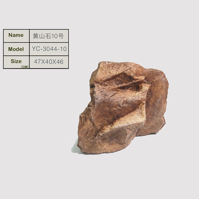 Jardín rocalla paisajismo decoración de resina piedra falsa película de filmación espuma micro paisaje piedra de simulación de musgo
