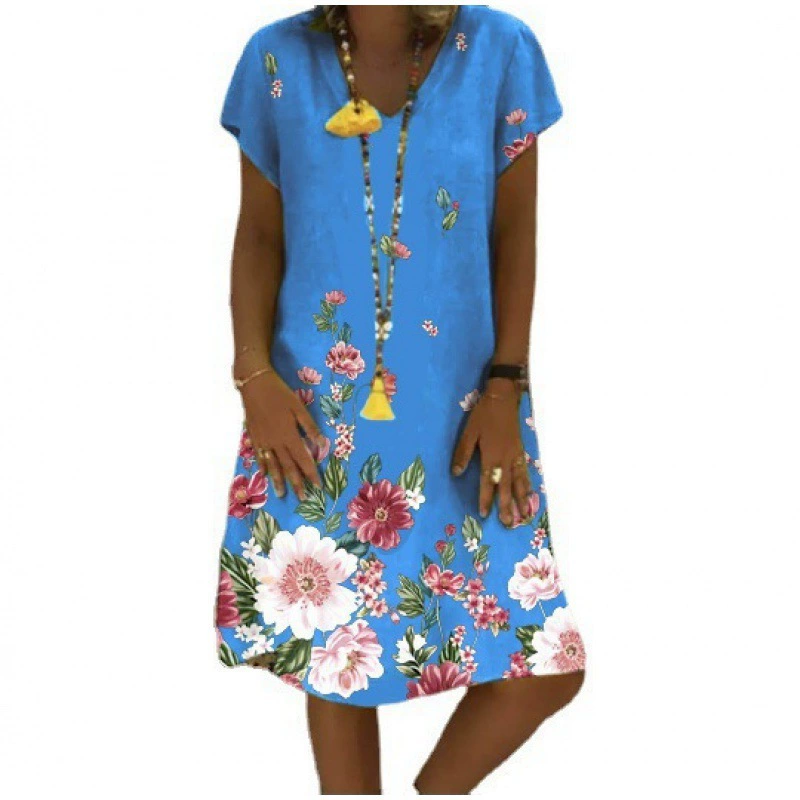 Summer dress, fitted