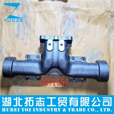 3092659 Cummins Mühərrik Hissələri Səsboğucu Kollektor 6215-11-6260 3092659