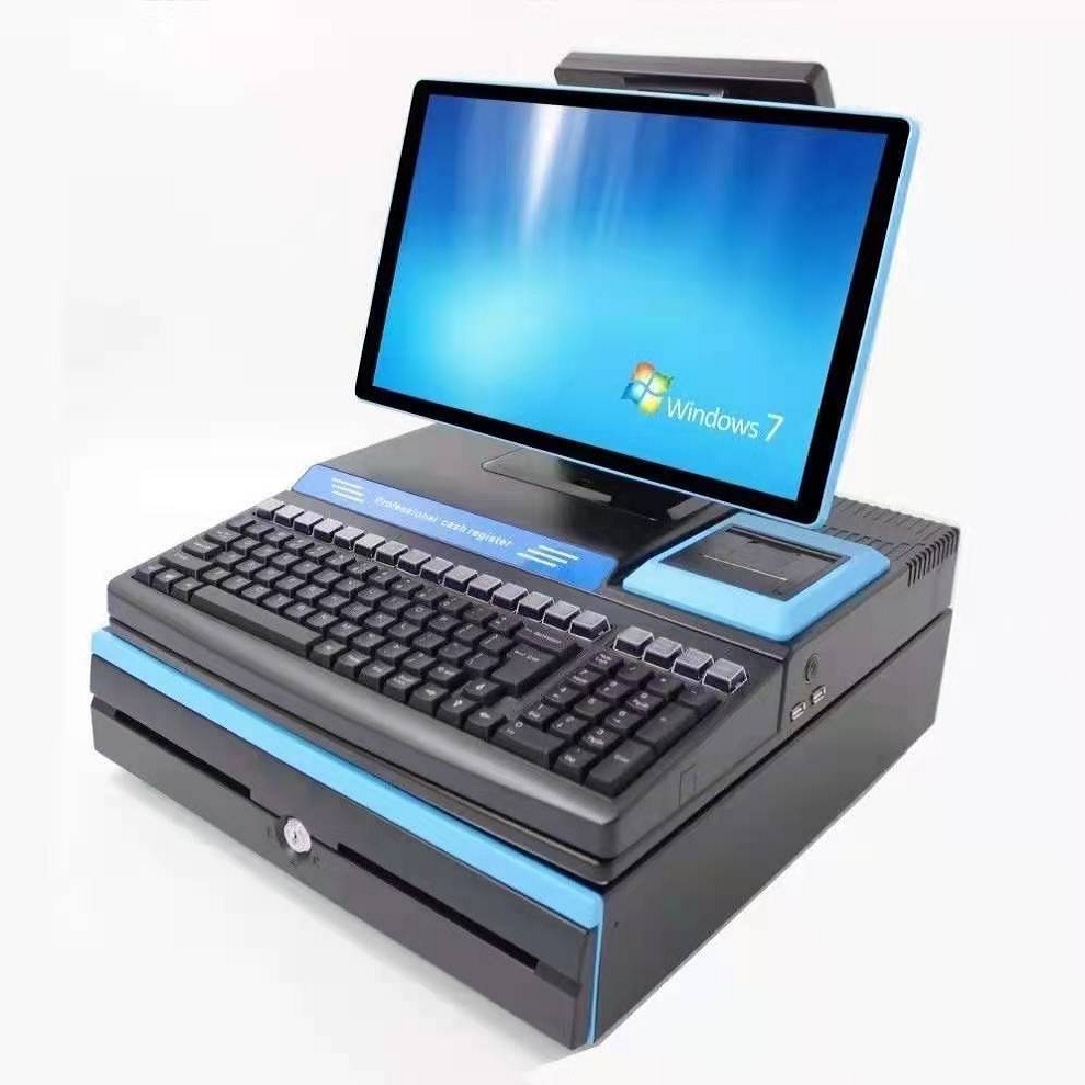 超市收银机水果生鲜服装文具店便利店药店收银机国内国外收银系统