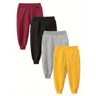 Z 243 Boys' Solid Sports Pants ��ͯ��ɫ�\��ѝ���uͨ�羳