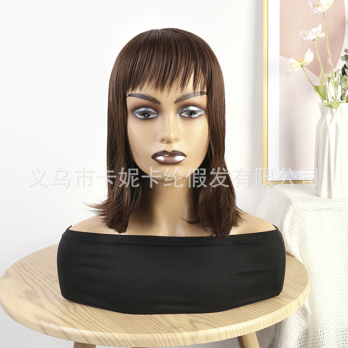 NEWLOOK nuevo gorro para niñas es natural para uso diario resistente al calor.