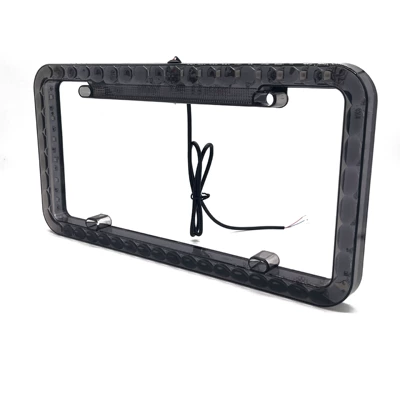 License plate lamp, Selling South America New Smoked