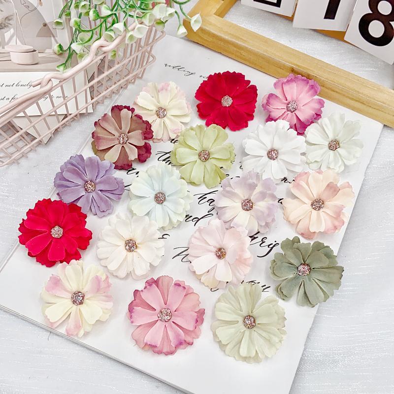 Hot Selling DIY Handmade Plain Flowers Wedding Flower Wall Corsage Decoration Oil Painting Star Language Flower Garland Exquisite