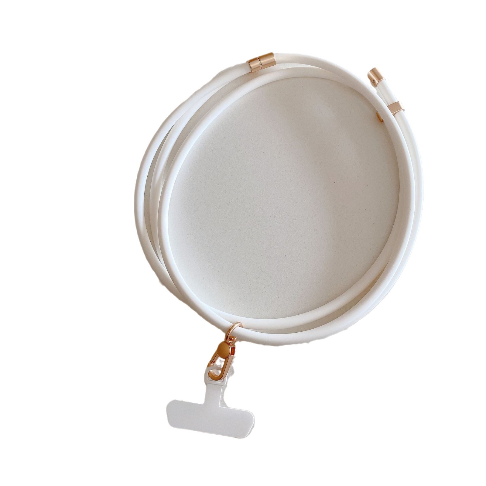 Verdadero silicona líquida universal moda al aire libre cuello de cuello de cuello anti-perdida ajustable para teléfono móvil universal cuello conveniente