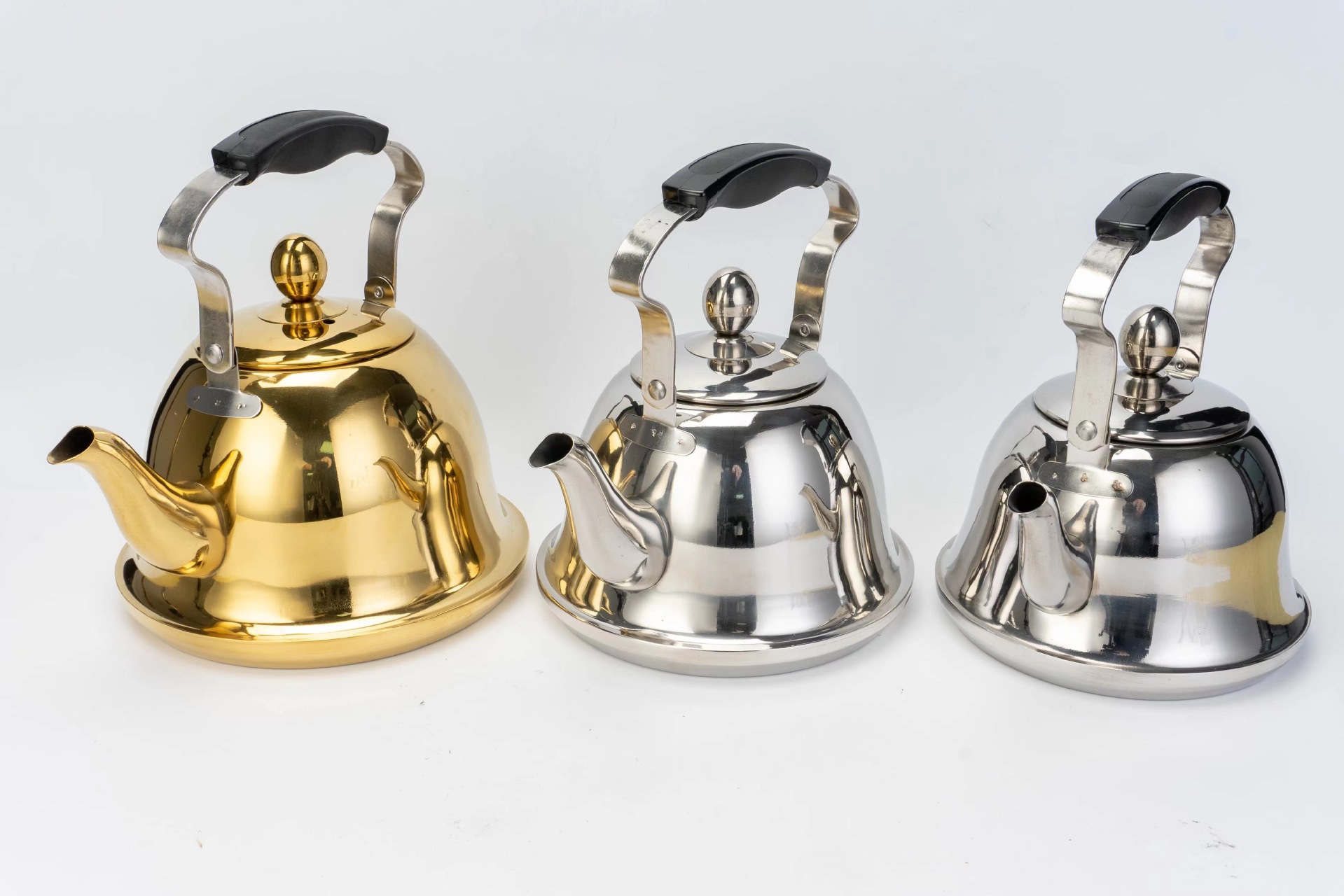 스테인레스 스틸 가정용 주전자 가스 스토브 인덕션 쿠커 주전자 대용량 호루라기 선물 냄비 Kingdee 주전자