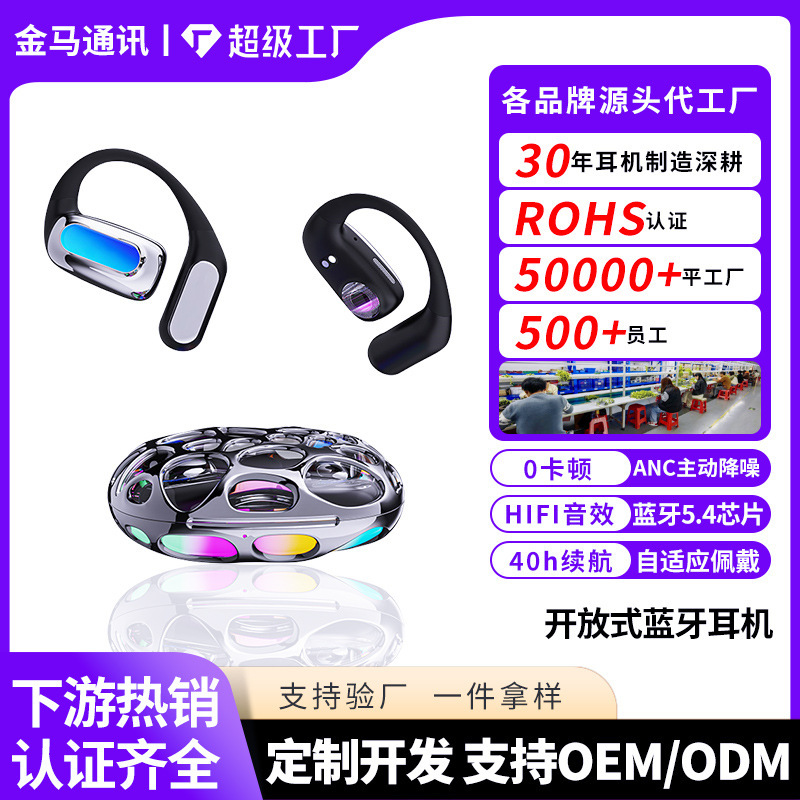 クロスボーダーカスタムN62耳掛け式bluetoothイヤホン超安定防止落下防止低遅延長航続無線運動イヤホン|undefined