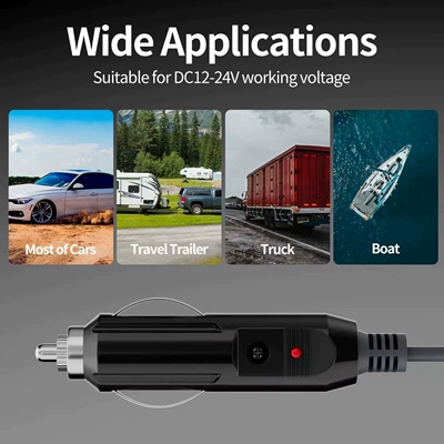 Cross-Border Cigarette Lighter Dc Car Siqaret yandırıcısı
