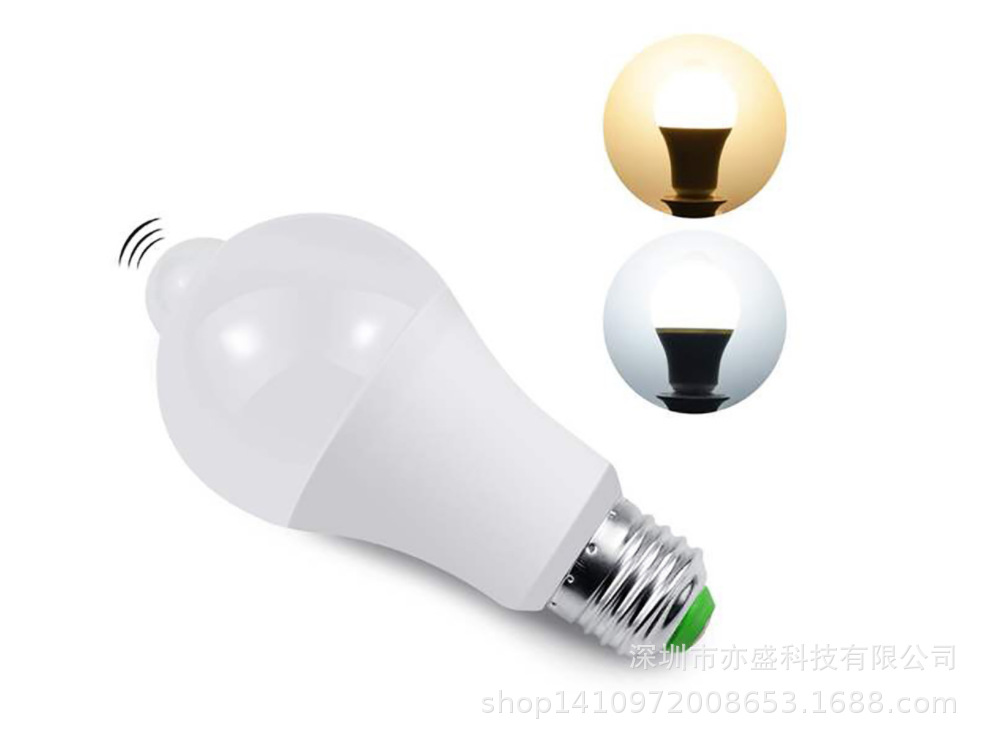 PIR 人体红外球泡图片