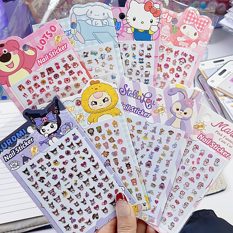 Children's cartoon nail stickers for nails