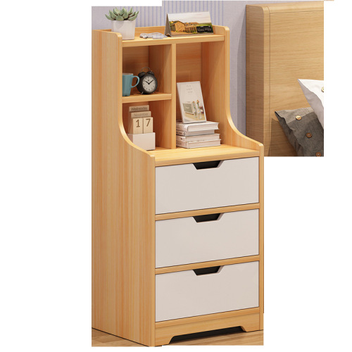 Bedside table shelf simple modern bedroom storage cabinet Nordic multifunctional storage cabinet simple bedside small cabinet