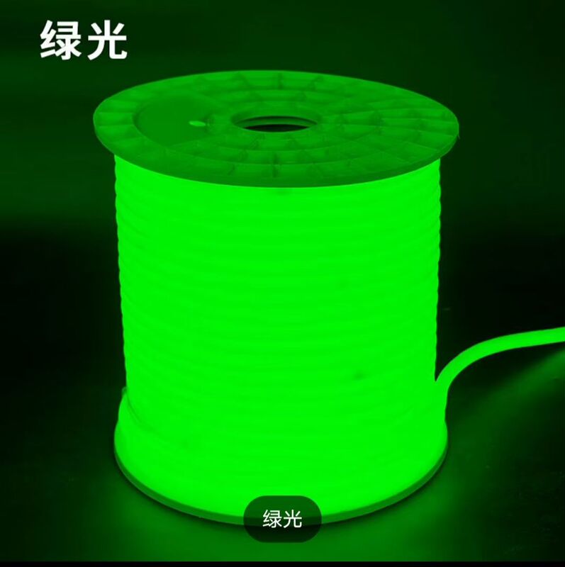 LED フレキシブルライトストリップ 220v360 度ラウンド発光屋外防水照明装飾広告看板ネオンライトストリップ|undefined