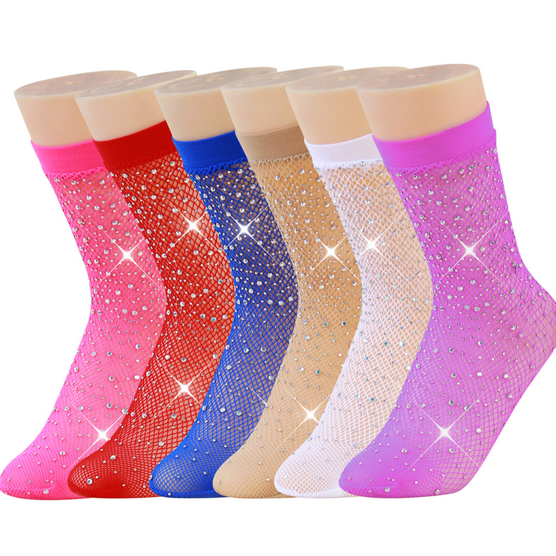 White Slouch Socks for Women, Thin Summer Socks, Long Tube Socks for Summer, Mid-Tube Socks for Spring, Autumn, and Summer, Thin Short Socks to Pair with Sandals