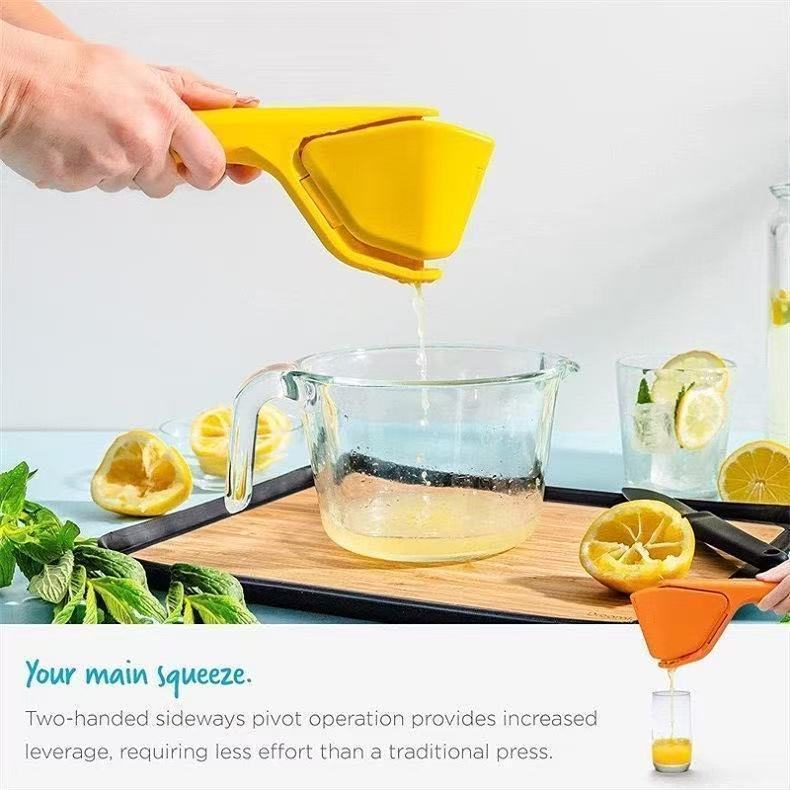 跨境Easy to squeeze manual juicer易挤压手动榨汁机 柠檬压汁器|undefined
