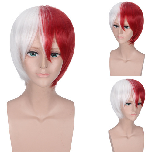 My Hero Academia Todoroki Aizawa Shota Wabuki Plum Rain Watanabe Body Cos Wig