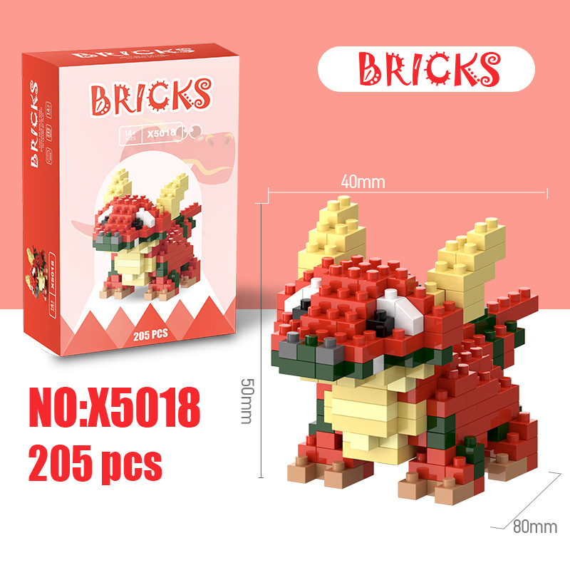 Animation IP micropartículas bloques de construcción rompecabezas piezas de regalo de juguetes DIY bloques de construcción mayoristas nacionales