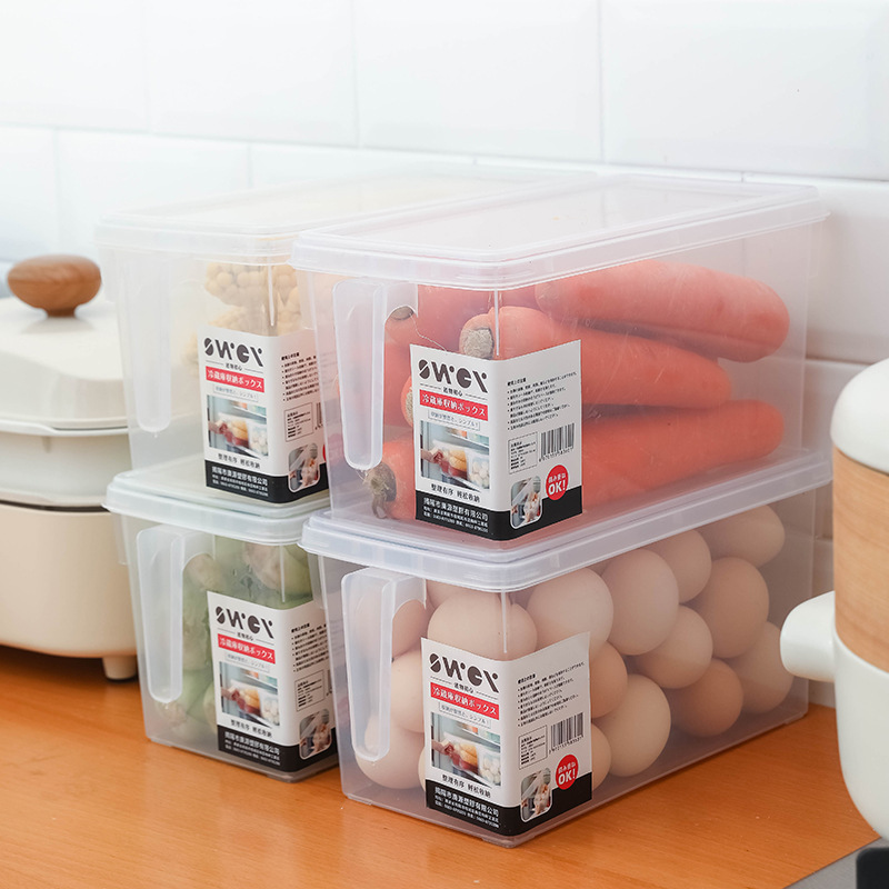 冷蔵庫収納ケース食品級鮮度保持ケースキッチン野菜果物専用整理神器冷凍卵収納ケース|undefined