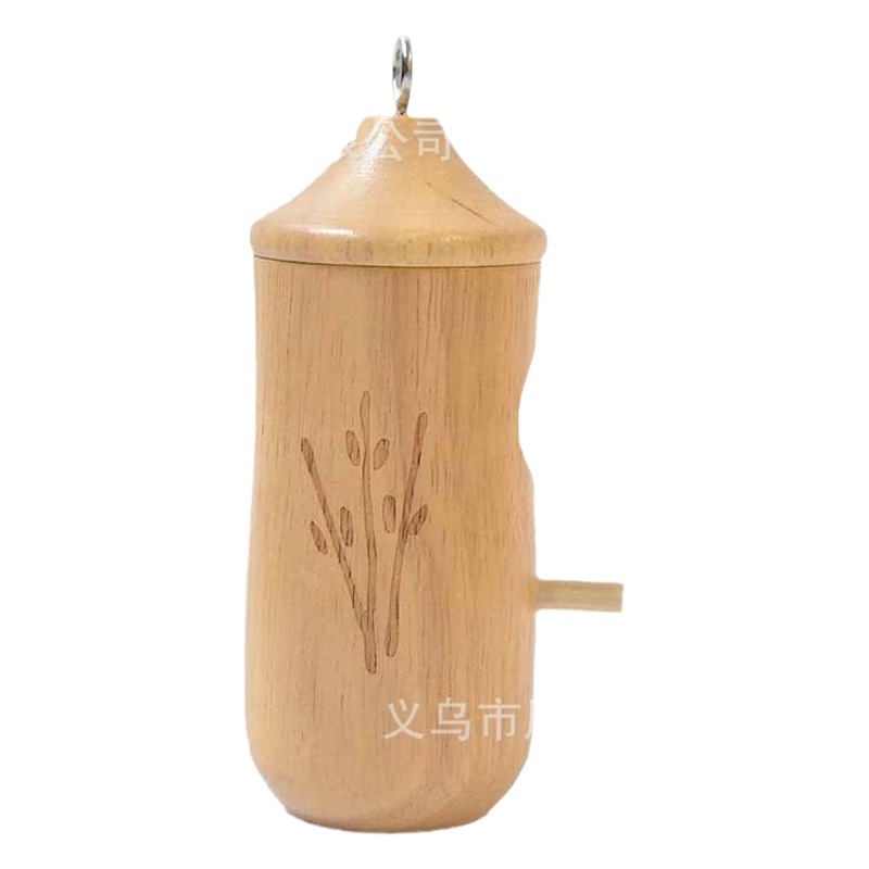 Transfronterizo de madera Colibrí Casa colibrí alimentador de jardín decoración colgante artesanía soporte pelo imagen