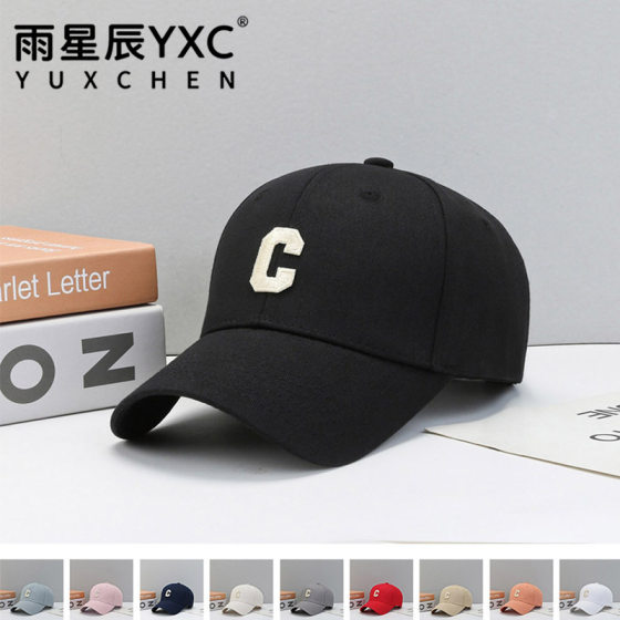2024 new baseball cap men and women with the same style cap trend letter outdoor travel sunshade casual cap wholesale