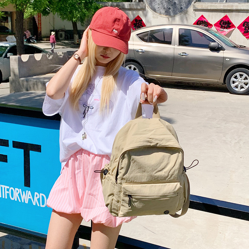 2025 nueva mochila infantil mochila de nylon para niños moda ligera ocio tendencia jardín de infantes mochila para padres e hijos