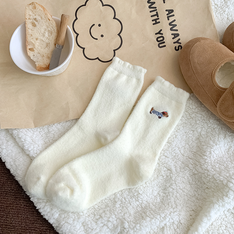 Calcetines Térmicos de Dormir para Mujer de Nylon, Antideslizante, para Casa image 9