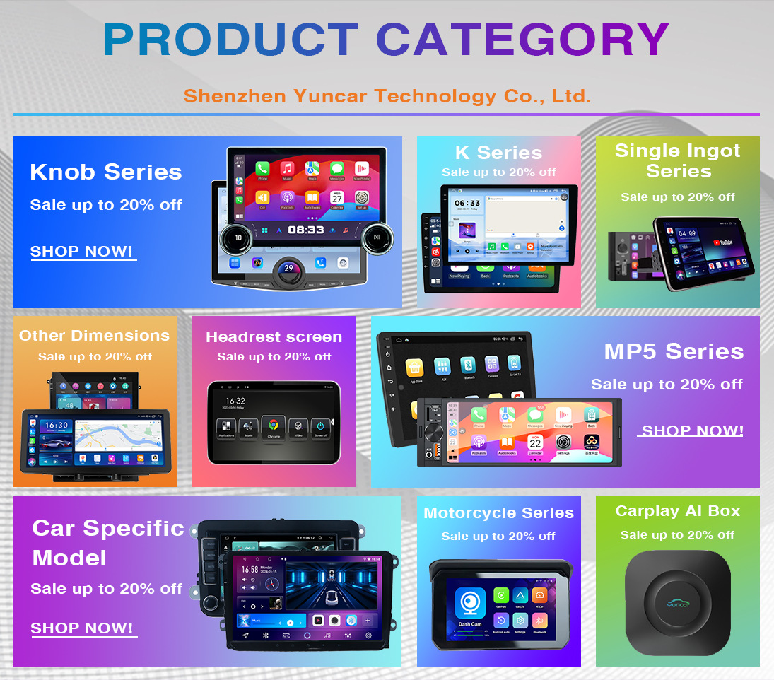6.36inch General Motors Central Control Display Screen Car Navigation System All-In-One Gps Navigation Wireless Carplay