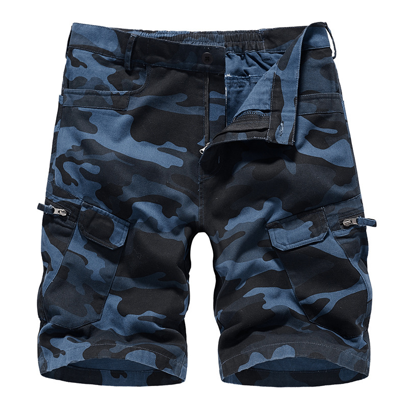 Foreign Trade Amazon Summer New Men's Cargo Shorts European Size Camouflage Loose Large Size Casual Men's Five-Quarter Pants Foreign Trade Amazon Summer New Men's Cargo Shorts European Size Camouflage Loose Large Size Casual Men's Five-Quarter Pants