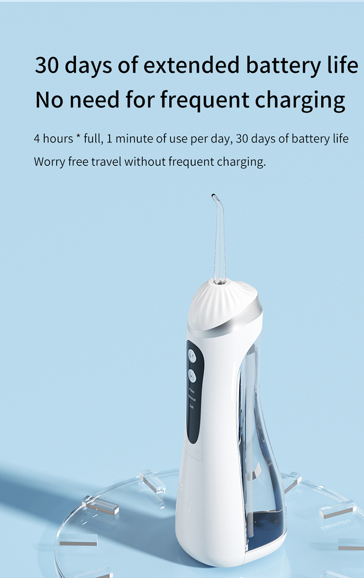 Draagbare elektrische monddouche voor gebitsreiniging_voghion.com