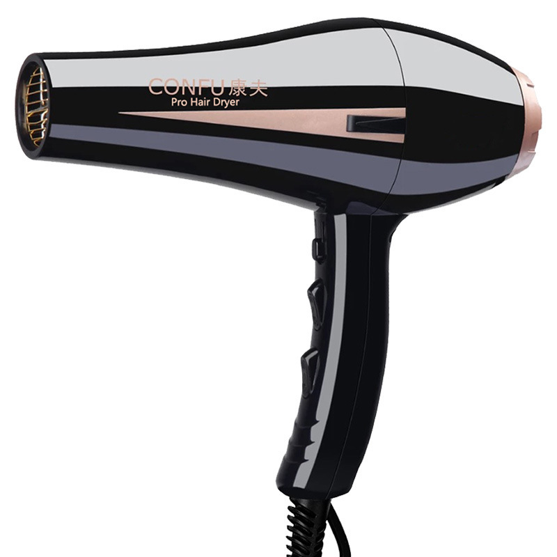 Kangfu ヘアドライヤー理髪店家庭用ハイパワー 2400 ワットヘアドライヤーサイレント寮学習ヘアサロン KF8894|undefined