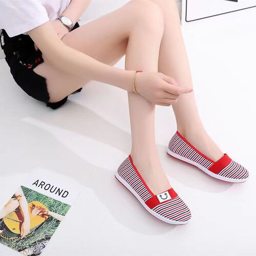 Spring and Autumn Leisure Cotton Shoes, Old Beijing Cotton Shoes for Women, Low-Top Flat Single Shoes for Women, Pregnant Women's Shoes, Wholesale
