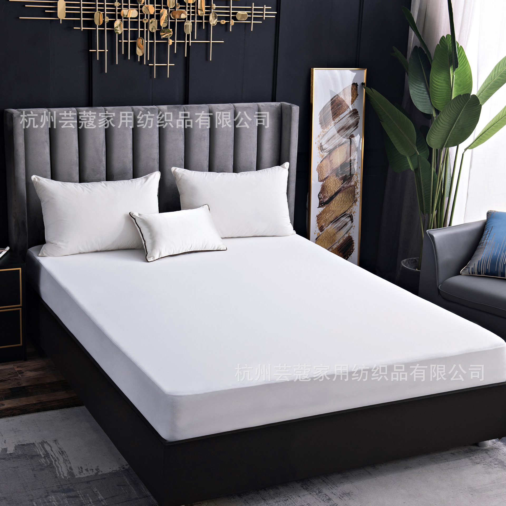 Sábana Impermeable para Cama Amazon Wish, Antiácaros, Impermeable a la Orina, Funda Protectora Simmons No Permeable, Cubrecama de Hotel, Estilo Sábana Ajustable