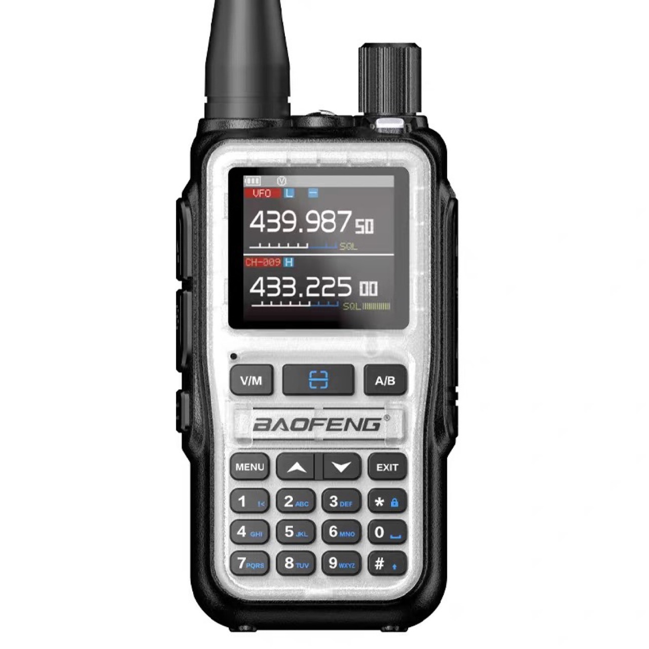 Baofeng UV5Rmini intercomunicador de un botón para la frecuencia AM aviación de banda completa de mano autoconducción al aire libre tipo-C carga