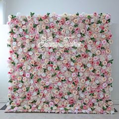 CB-349シンプルな風は、花の壁の単色の背景と洗練された花の客間装飾の新しいペットをシミュレートします