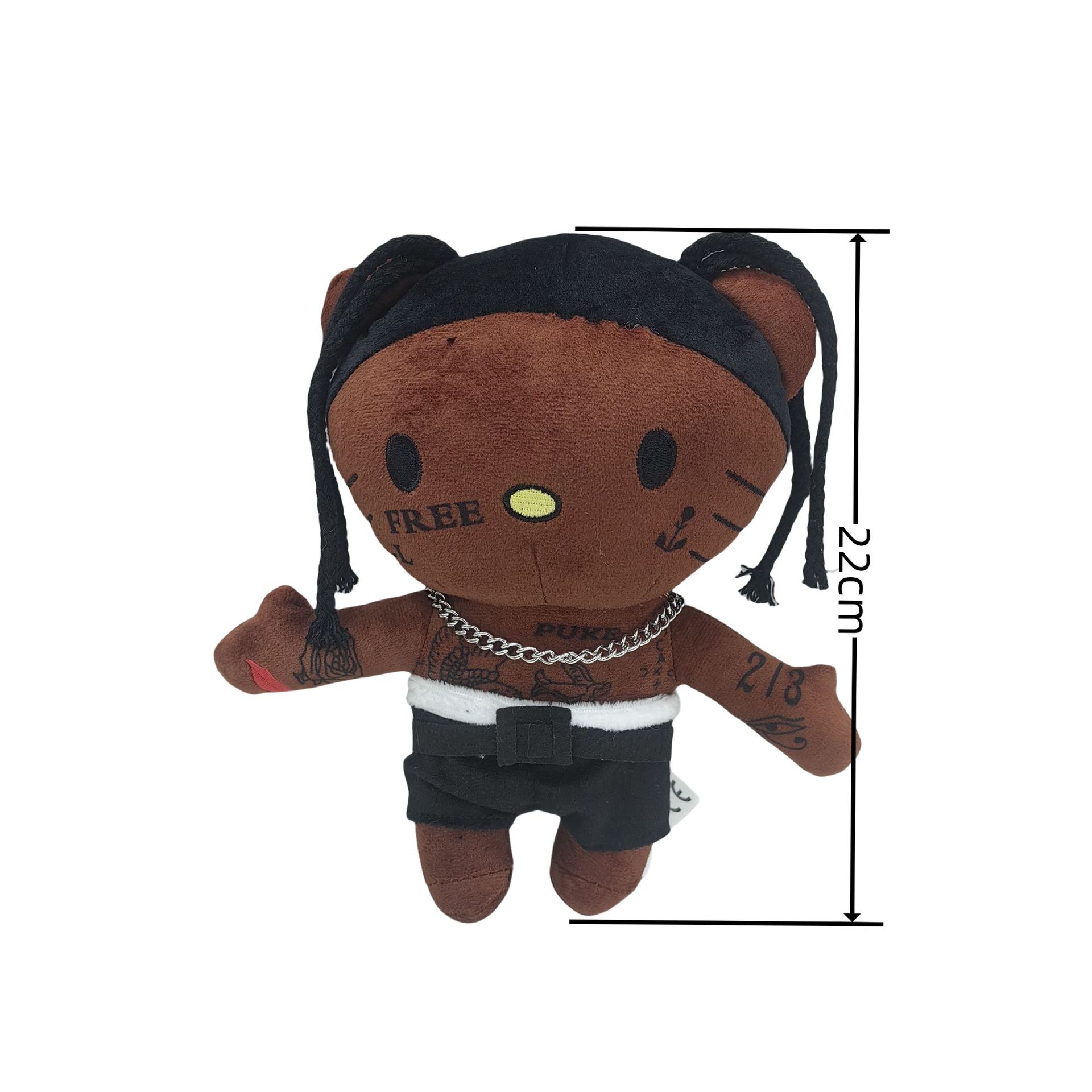 국경 간 안녕하세요 셀레나 가수 셀레나 고양이 인형 봉제 장난감 인형 주변 만화 캐릭터