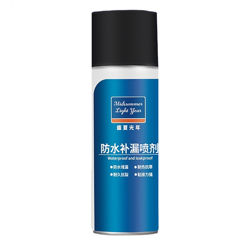 Self-Spraying Waterproof Leak-Proofing Glue Spray for Roofs, Polyurethane Material for Exterior Walls, Leak-Proofing Sealant for Houses, Self-Spraying Paint