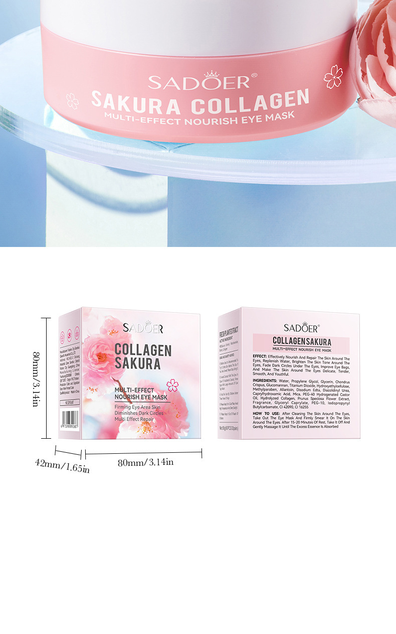 Eye Mask Facial Mask Solid Color Personal Care Skin Care display picture 20