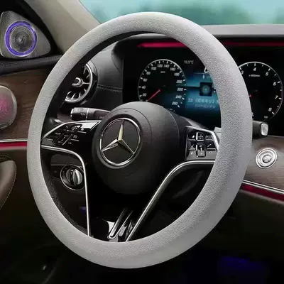 Silicone Steering Wheel Cover Steering wheel cover - gray-1-pack-32-40cm-diameter-universal