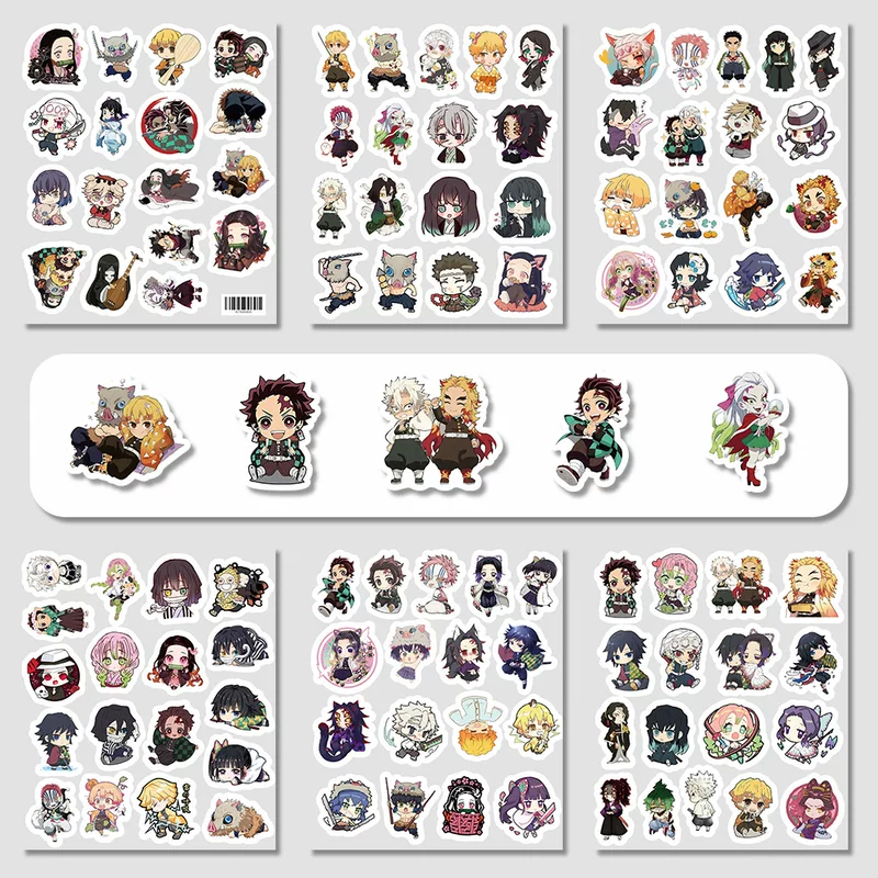 Mixed sticker, suitcase, laptop, stickers, 103 pieces, scheduler