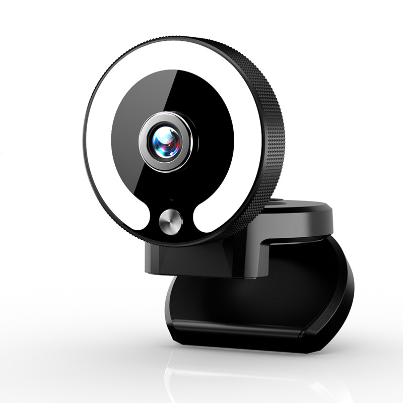 电脑摄像头2K免驱网络直播摄像头视频会议usb高清摄像头跨境批发