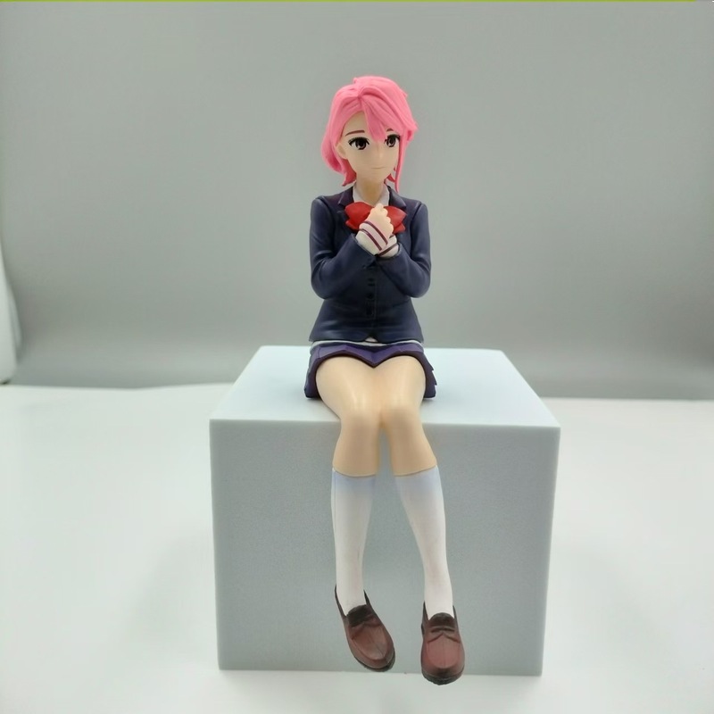 超自然武装党大胆坐姿绫濑桃白鸟爱罗当哒当美女跨境手办模型摆件|undefined