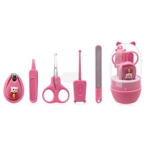 Детские ножницы кусачки для ногтей цилиндр из пяти частей кусачки для ногтей костюм уши серии материнских и детских принадлежностей оптом