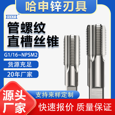 Прямая труба с резьбовой трубной трубкой дюйм щедро g1/16 z1/16 zg pt rc npt rp