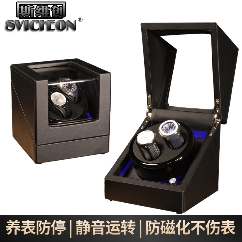 Fuente Reloj de fábrica Shaker hogar automático reloj caja negocio colección hogar mantenimiento artefacto entrega de una sola pieza