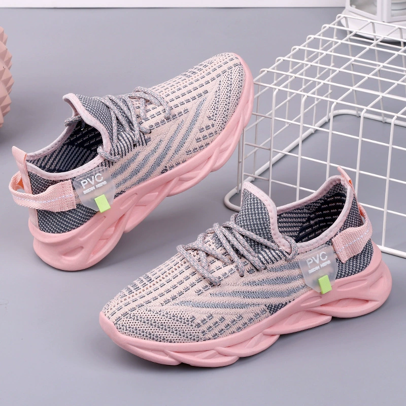 Дропшиппинг новых женских спортивных кроссовок, модных беговых кроссовок, дышащих повседневных кроссовок из сетчатой ткани для женщин, трансграничных поставок.
