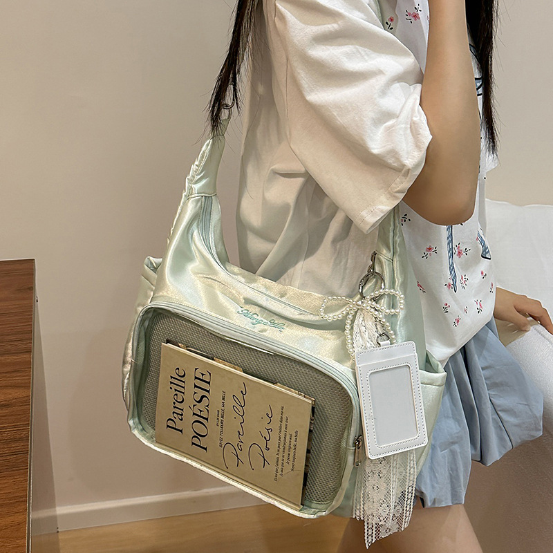 Korean Style Cute Soft Girl Shoulder Bag - Summer New Arrival Japanese Ins Anime Ita Bag, Sweet & Cool Girl Crossbody Bag - Thumbnail 2