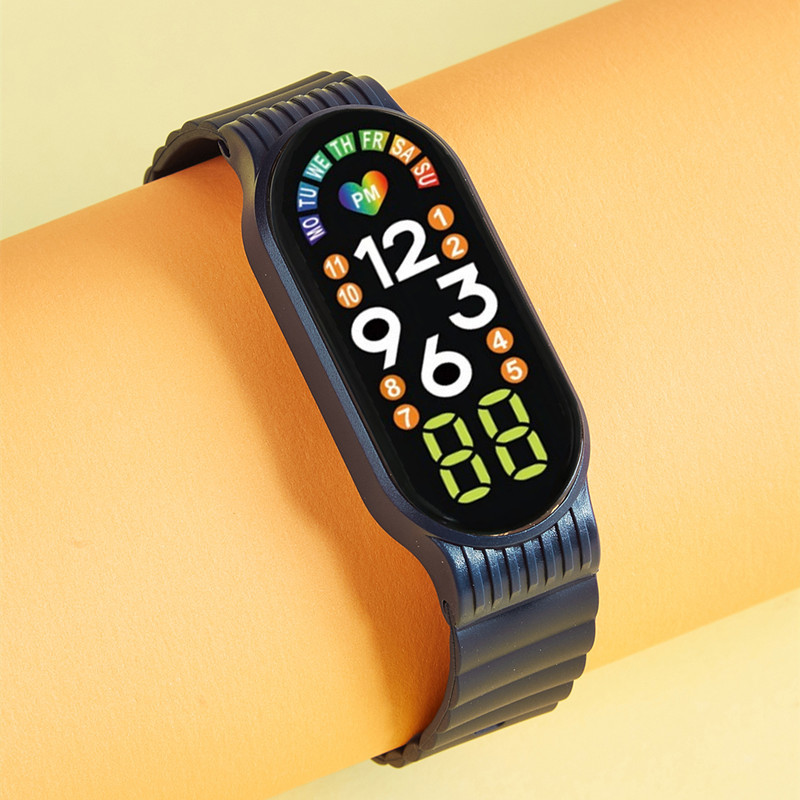 2023 nuevo reloj electrónico LED M7 reloj para niños impermeable semana pareja juvenil regalo luminoso reloj LED