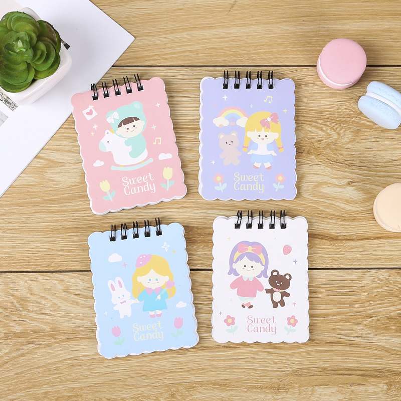 側翻便攜線圈本子筆記本隨身迷妳創意口袋記事本 本子 日記本